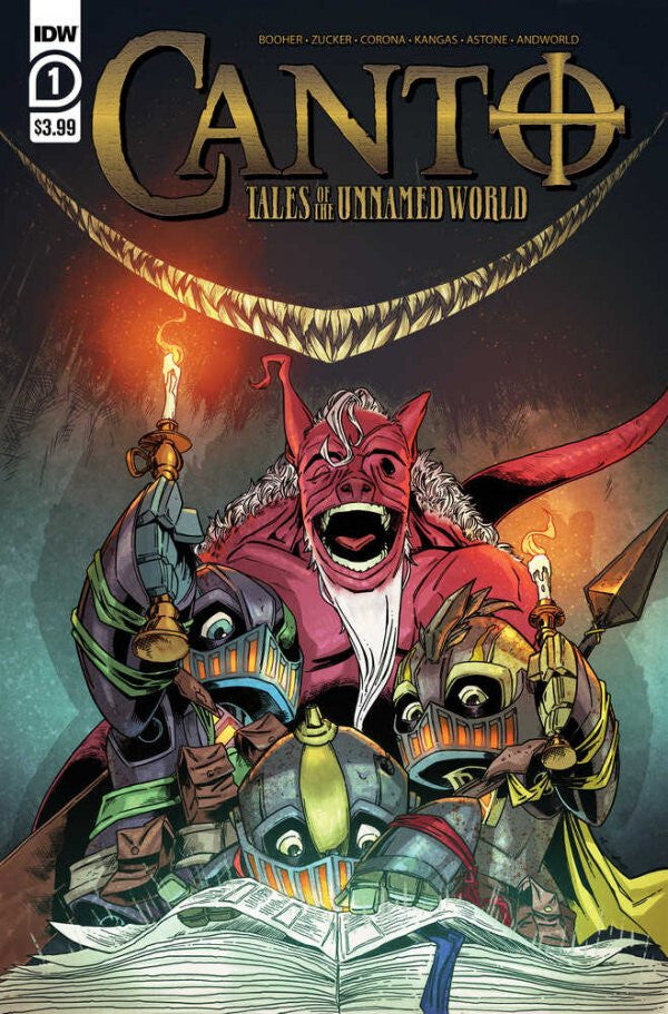 CANTO TALES OF THE UNNAMED WORLD #1 NM 1ST PRINT MAIN COVER IDW PUBLISHING 2022
