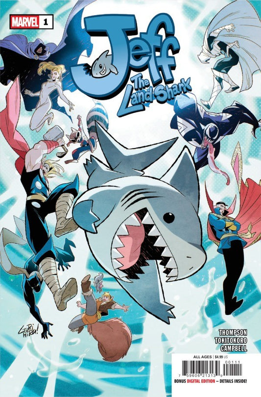 JEFF THE LAND SHARK #1 NM 1ST PRINT MAIN COVER MARVEL COMICS 2025