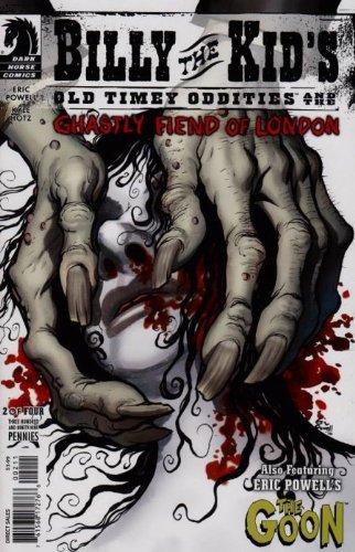 BILLY KID'S OLD TIMEY ODDITIES GHASTLY FIEND OF LONDON #2 Dark Horse 1st PRINT