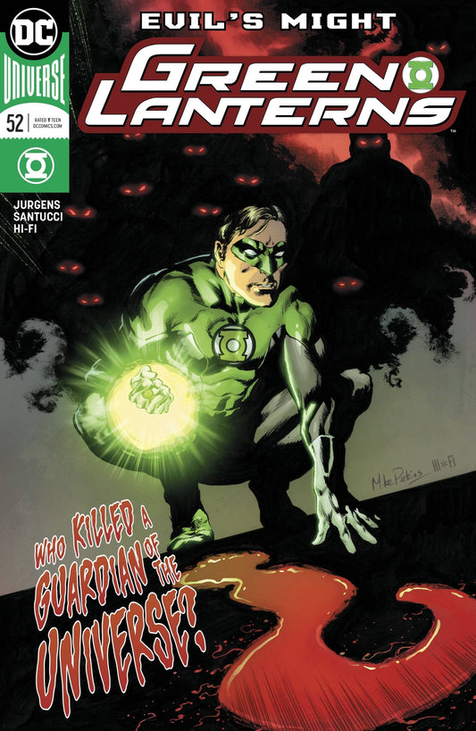 GREEN LANTERNS #52 MAIN COVER REBIRTH DC NM