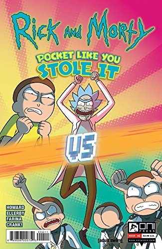 RICK & MORTY POCKET LIKE YOU STOLE IT #4 OF 5  NM 1ST PRINT
