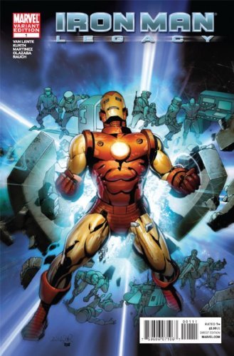 IRON MAN:LEGACY #1 -LARROCA VARIANT- NM 1ST PRINT