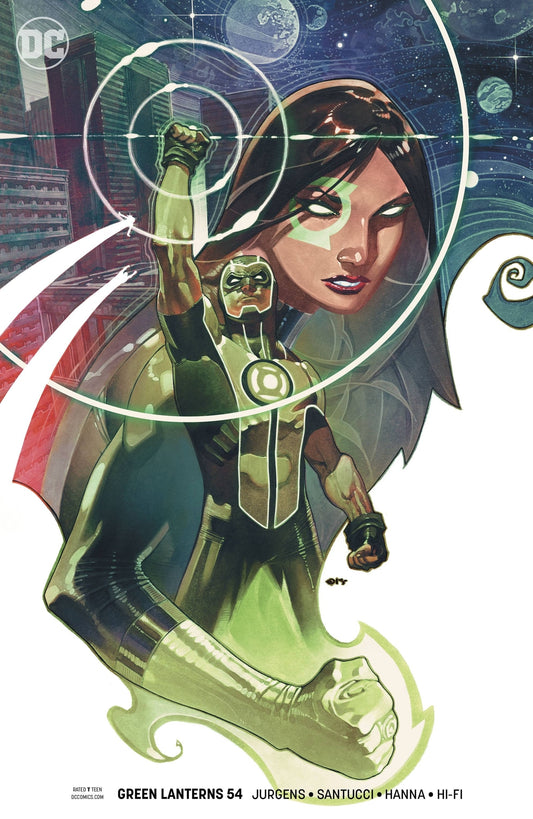 GREEN LANTERNS #54 VARIANT DC NM FIRST PRINT 2018