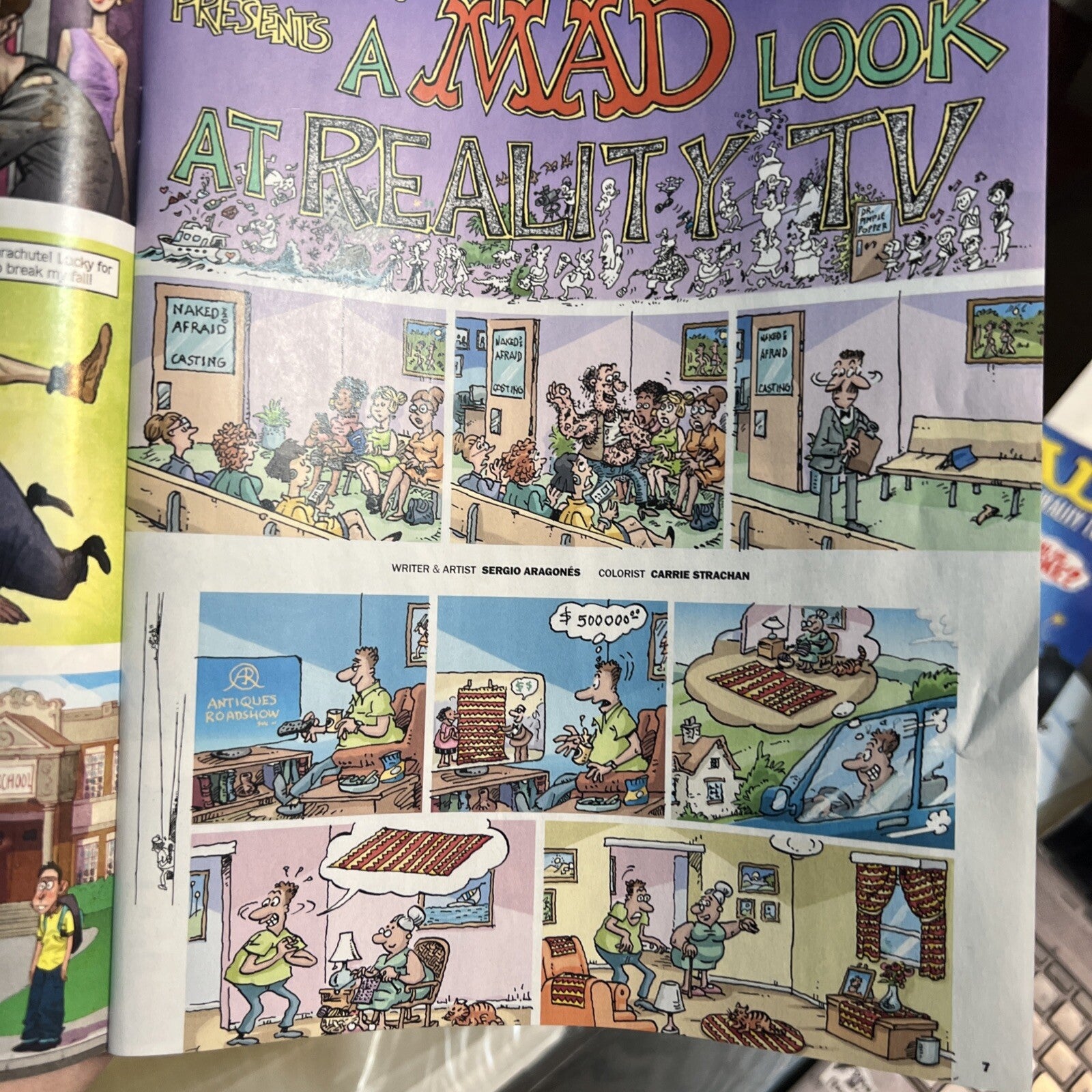 MAD MAGAZINE #43 JUNE 2025 12 PAGES NEW MATERIAL REALITY TV TRUMP APPRENTICE