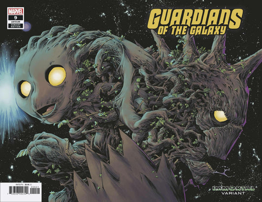 GUARDIANS OF THE GALAXY #9 IMMORTAL WRAPAROUND VARIANT MARVEL NM 1ST PRINT 2019