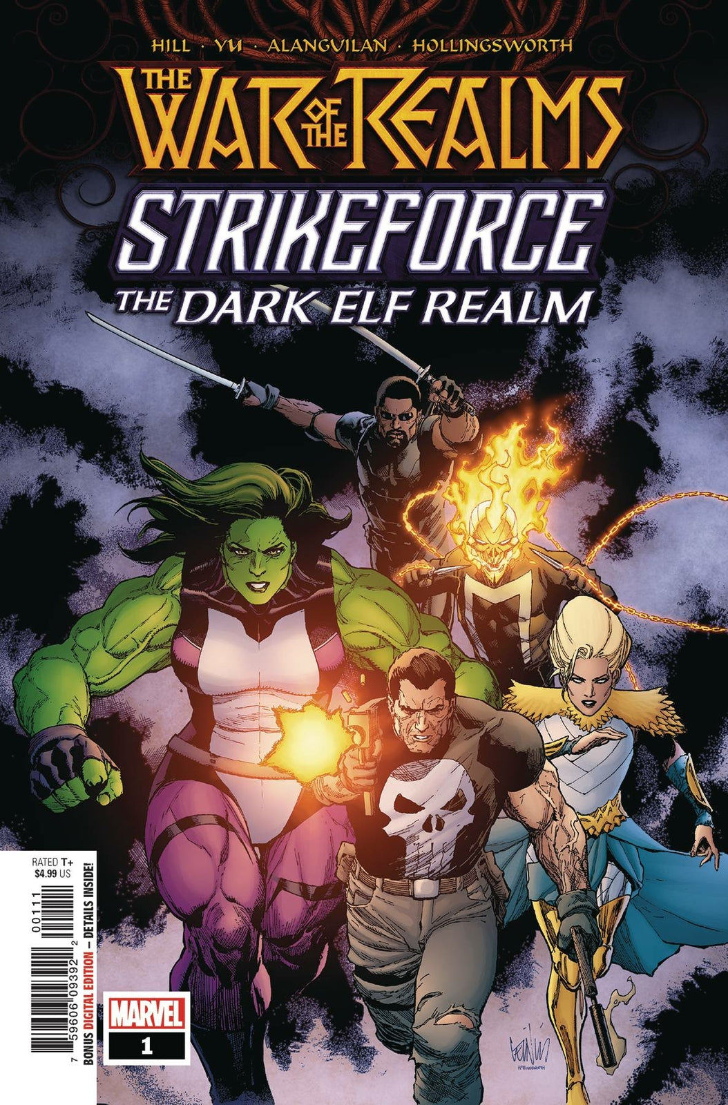 WAR OF REALMS STRIKEFORCE DARK ELF REALM #1 WR MARVEL NM 1ST PRINT 2019