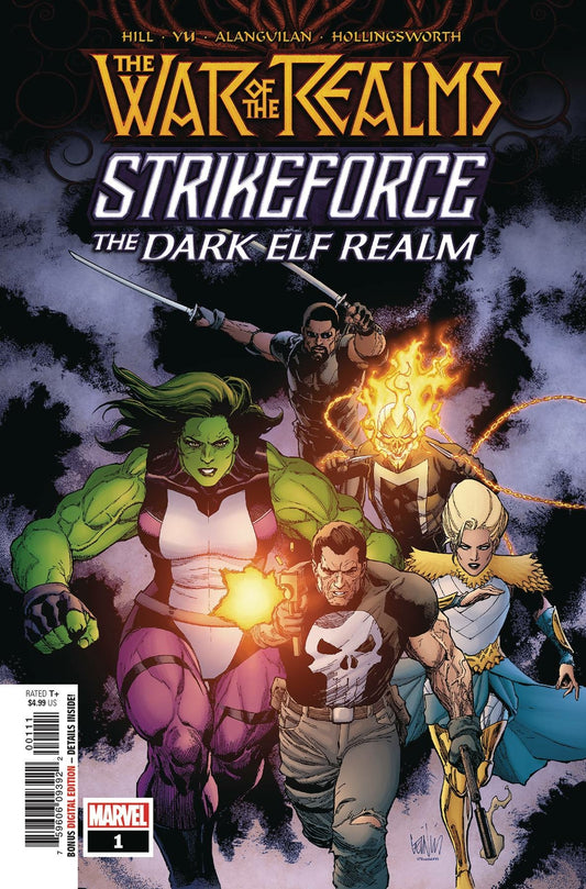 WAR OF REALMS STRIKEFORCE DARK ELF REALM #1 WR MARVEL NM 1ST PRINT 2019