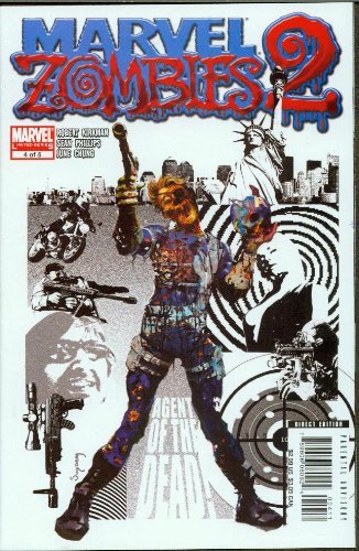 MARVEL ZOMBIES 2 NO 4 OF 5 AGENT OF THE DEAD NM 1ST PRINT