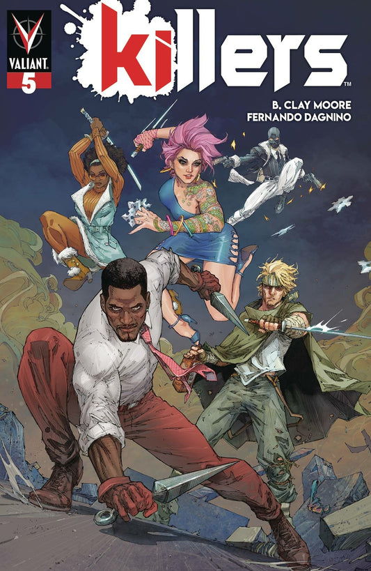 KILLERS #5 COVER B ROCAFORT VALIANT NM 1ST PRINT 2019