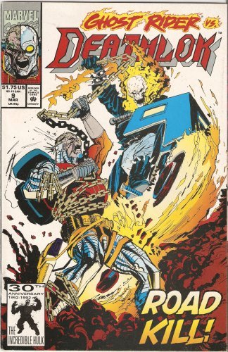 DEATHLOK #9 MARCH 1992 GREGORY WRIGHT DENYS COWAN NM 1ST PRINT