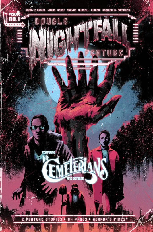 NIGHTFALL DOUBLE FEATURE #1 NM 1ST PRINT MAIN COVER VAULT COMICS 2022
