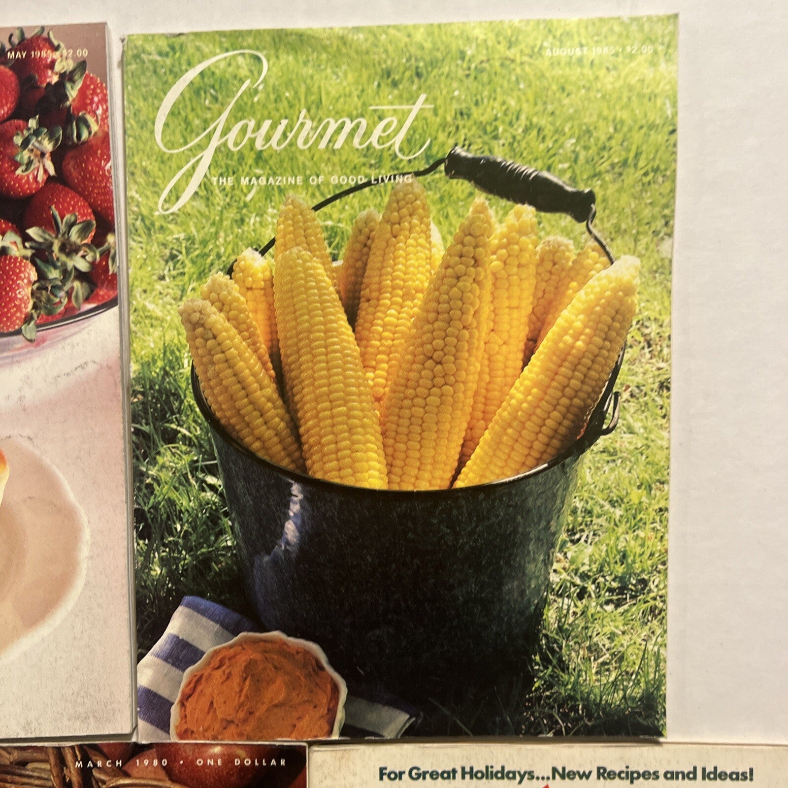 1970s 1980s COOKING MAGAZINE LOT OF 7 CUISINE GOURMET BON APPETIT