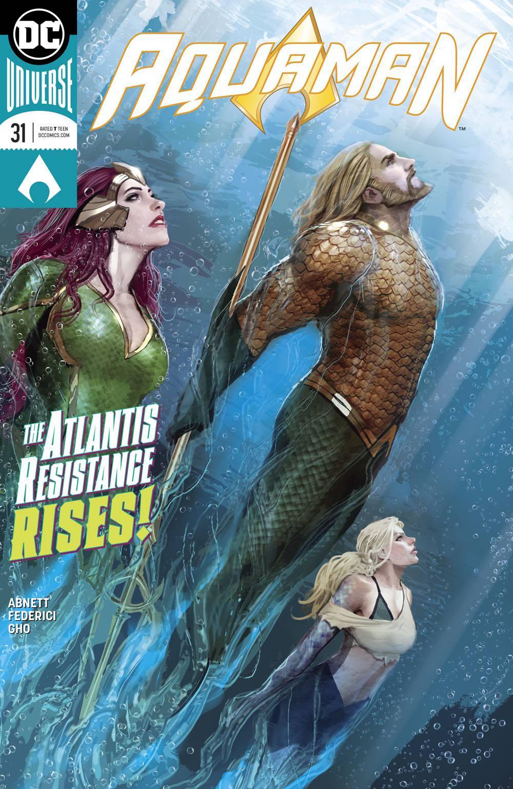 AQUAMAN #31 REBIRTH MAIN COVER NM 1ST PRINT DC 2017