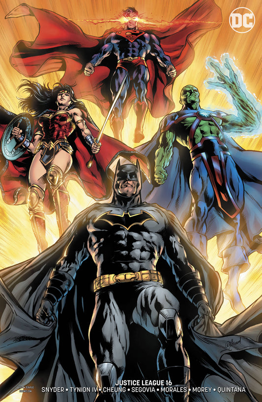 JUSTICE LEAGUE #16 VARIANT ED DC COMICS NM 1ST PRINT 2019