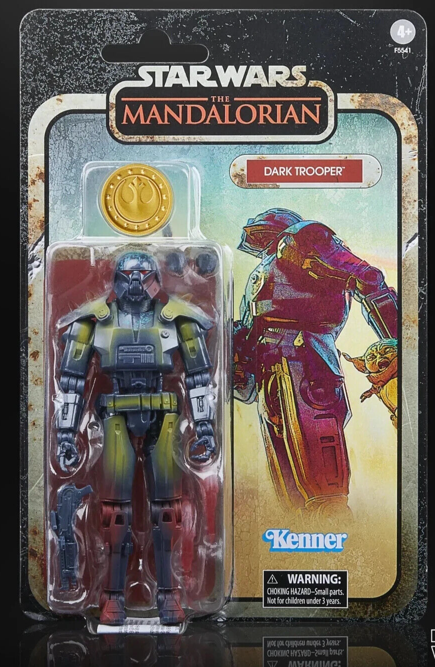 Star Wars The Mandalorian Black Series DARK TROOPER Action Figure BRAND NEW