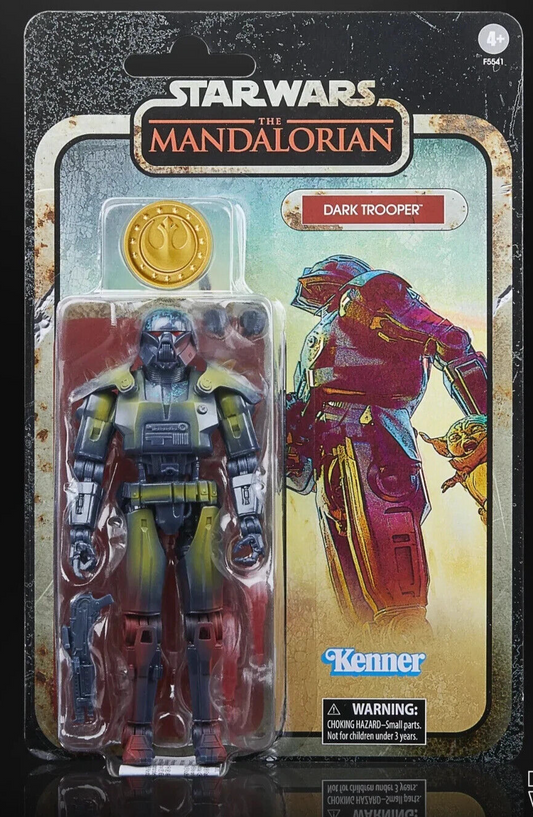 Star Wars The Mandalorian Black Series DARK TROOPER Action Figure BRAND NEW