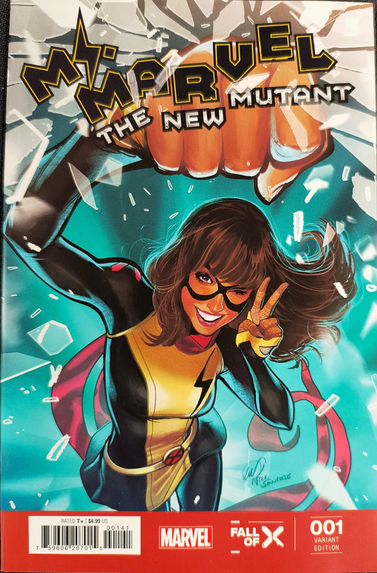 MS MARVEL NEW MUTANT #1 WERNECK VARIANT VELLANI PIRZADA GOMEZ GORHAM 2023