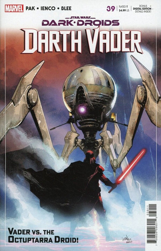 DARTH VADER #39 NM 1ST PRINT MAIN COVER MARVEL COMICS 2023