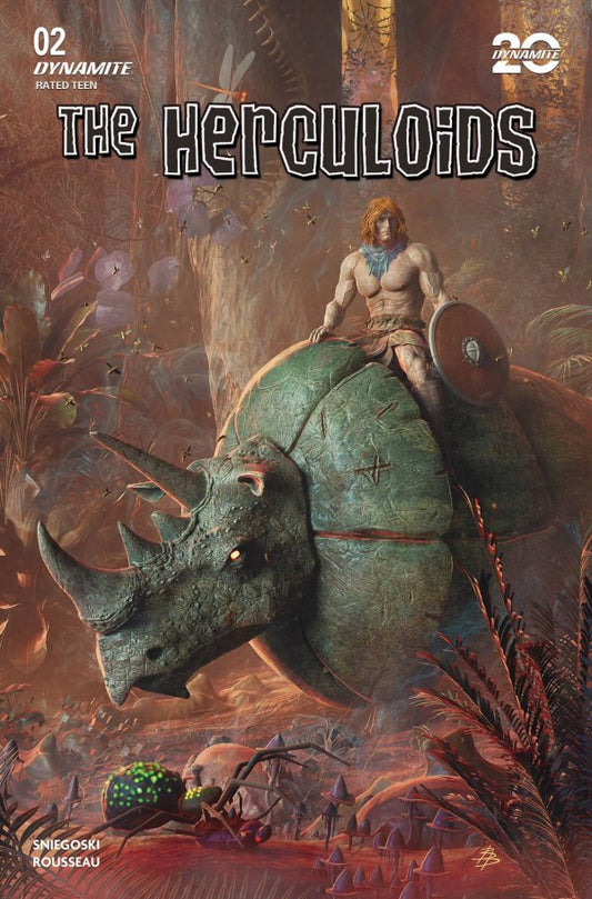 HERCULOIDS #2 NM 1ST PRINT BARENDS VARIANT DYNAMITE COMICS 2025