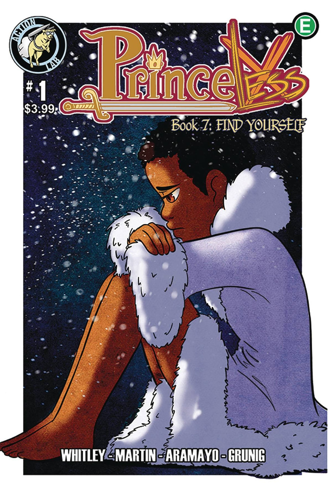 PRINCELESS FIND YOURSELF #1 COVER A ANAKOR ACTION LAB NM 1ST PRINT 2018