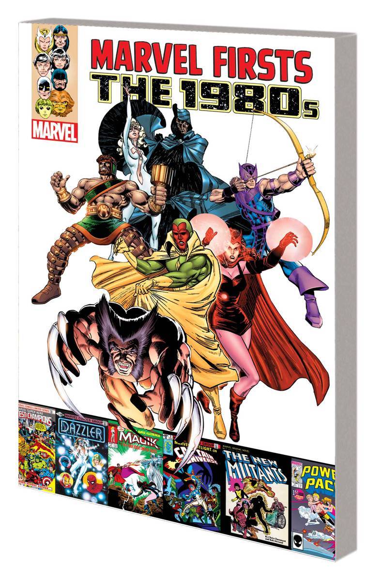 Marvel Firsts: The 1980s VOL 1 GRAPHIC NOVEL 472 pages NEW UNREAD!