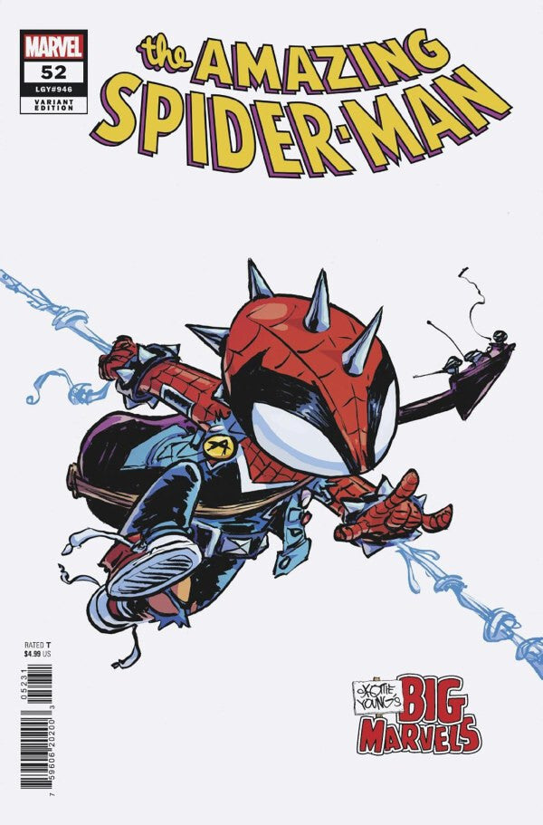 AMAZING SPIDER-MAN #52 NM 1ST PRINT SKOTTIE YOUNG COVER MARVEL COMICS 2024