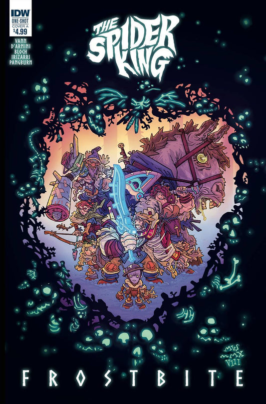 SPIDER KING FROSTBITE ONE-SHOT COVER A DARMINI IDW NM 1ST PRINT 2019