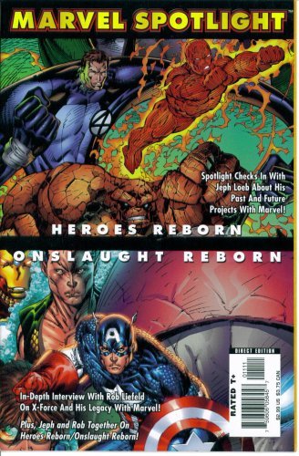 MARVEL SPOTLIGHT #11 : HEROES REBORN & ONSLAUGHT REBORN (MARVEL CO NM 1ST PRINT