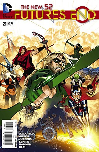 NEW 52 FUTURES END #21 BRIAN AZZARELLO JEFF LEMIRE KEITH GIFFEN DA NM 1ST PRINT
