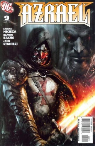 AZRAEL ISSUE 9 AUGUST 2010 BY FABIAN NICIEZA  DC  NM 1st PRINT