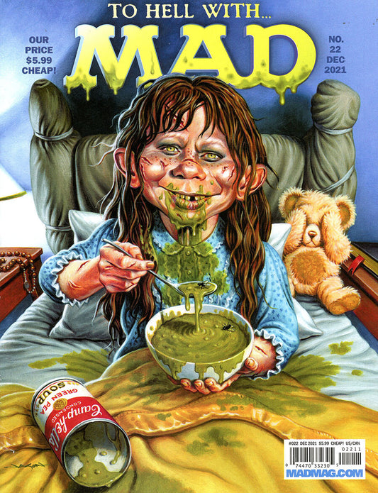 MAD MAGAZINE #22 EXORCIST COVER AND STORIES 2021