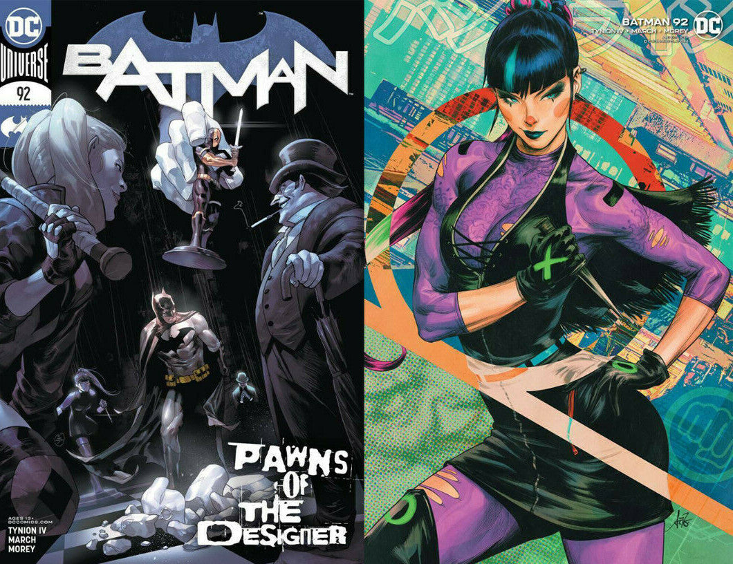 BATMAN #92 PUNCHLINE JIMENEZ MAIN COVER VARIANT DC 2020