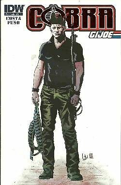 COBRA ONGOING #13 COSTA FUSO IDW NM 1st PRINT