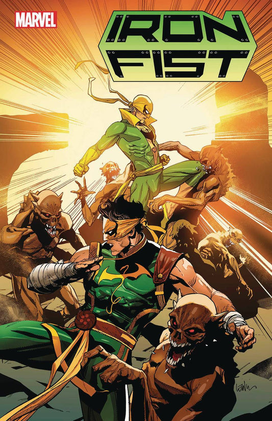 IRON FIST #2 MAIN COVER ALYSSA WONG MICHAEL YG MARVEL COMICS 2022