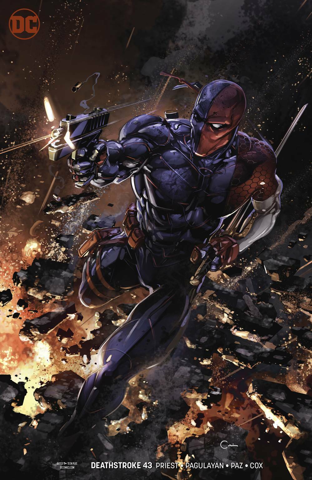 DEATHSTROKE #43 VARIANT TERMINUS AGENDA DC NM 1ST PRINT 2019