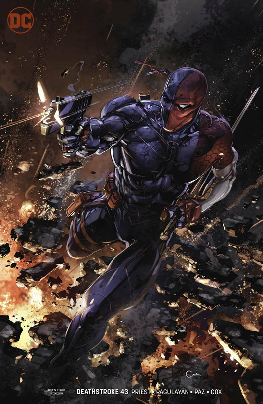 DEATHSTROKE #43 VARIANT TERMINUS AGENDA DC NM 1ST PRINT 2019