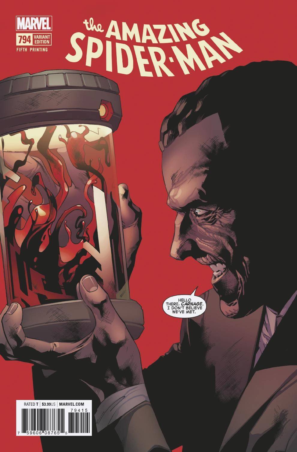 AMAZING SPIDER-MAN #794 IMMONEN 5th PRINT VARIANT LEGACY MARVEL NM