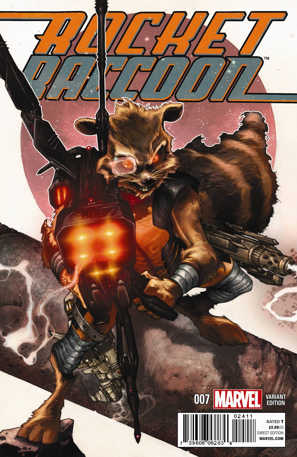 ROCKET RACCOON #7 BIANCHI VARIANT MARVEL NM 1st PRINT 2015