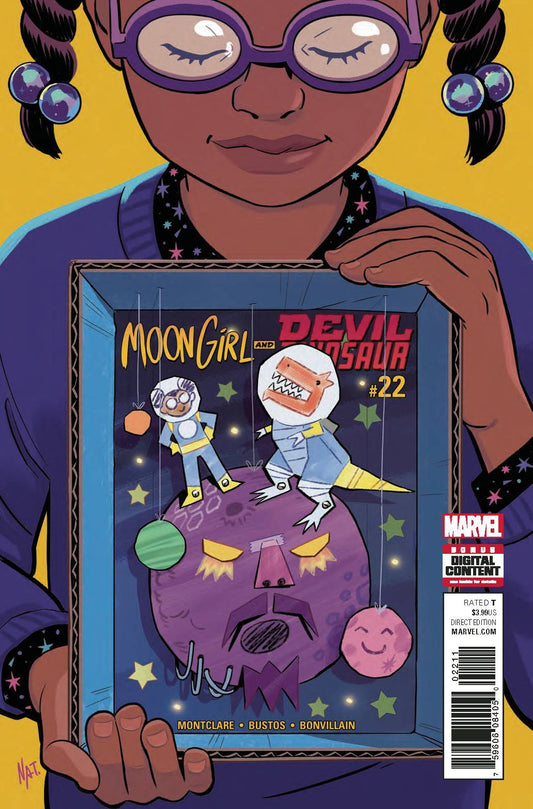 MOON GIRL AND DEVIL DINOSAUR #22 MARVEL NM FIRST PRINT 2017