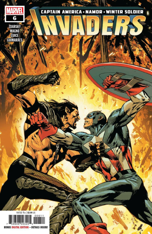 INVADERS #6 MAIN COVER MARVEL NM 1ST PRINT 2019