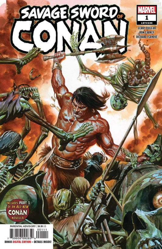 SAVAGE SWORD OF CONAN #1 MARVEL NM 1ST PRINT 2019