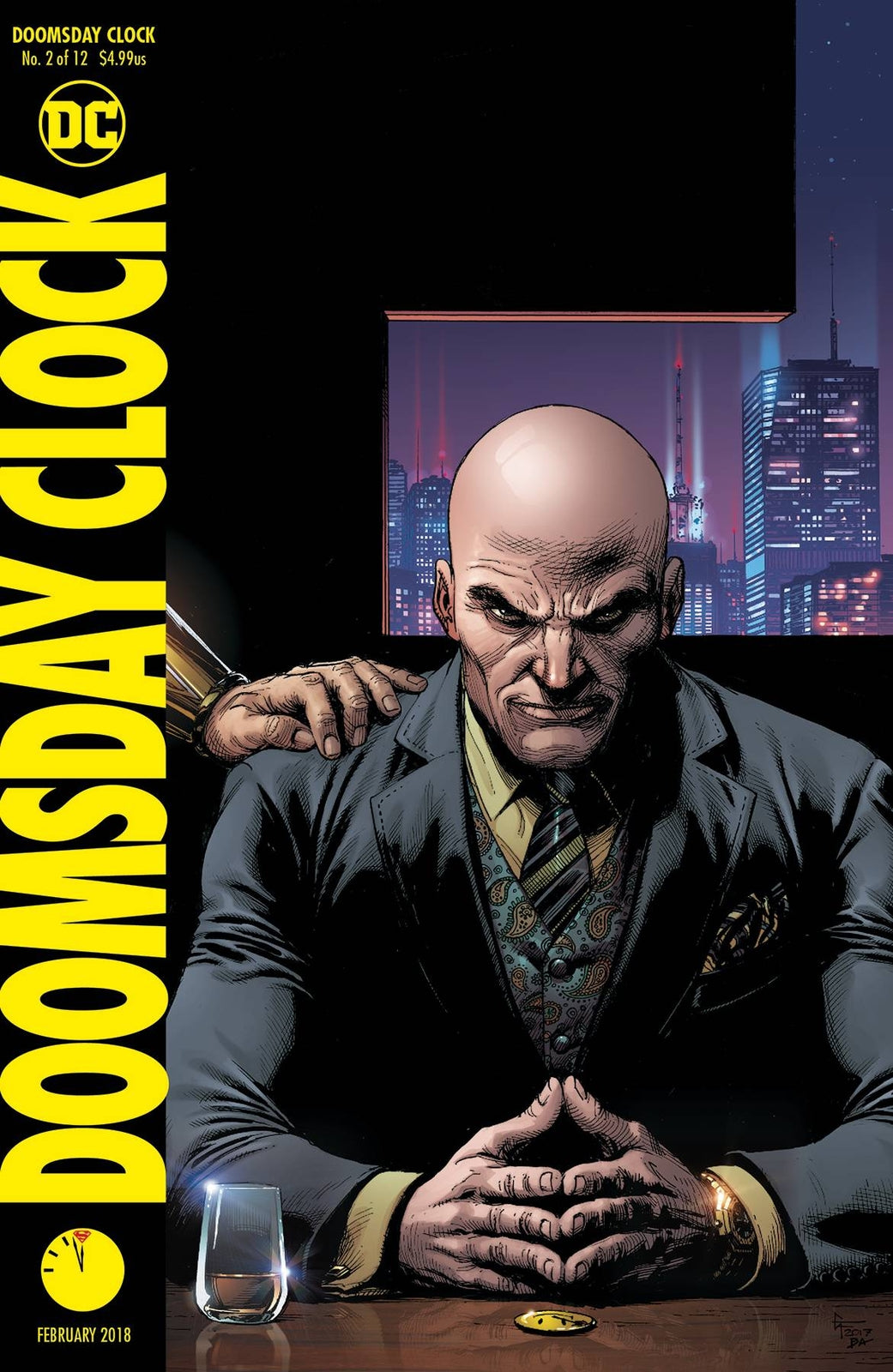 DOOMSDAY CLOCK #2 (OF 12) VARIANT COVER NM (12/26/17)