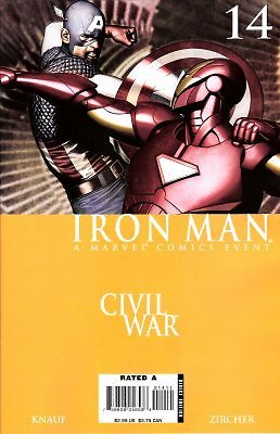 IRON MAN VOL.4 #14 DEATH OF HAPPY HOGAN KNAUF NM 1ST PRINT