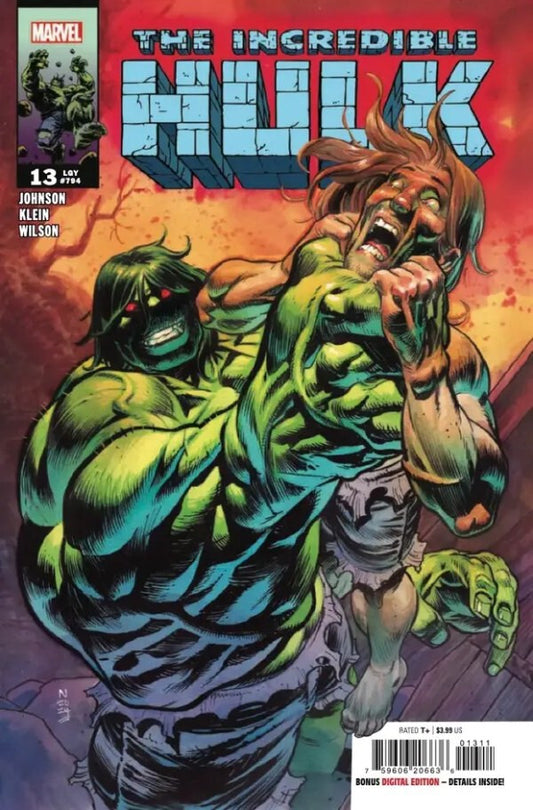 INCREDIBLE HULK #13 NM 1ST PRINT MAIN COVER MARVEL COMICS 2024