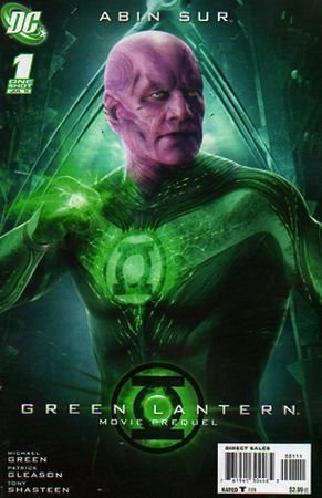 GREEN LANTERN MOVIE PREQUEL ABIN SUR #1 MICHAEL GREEN NM 1ST PRINT