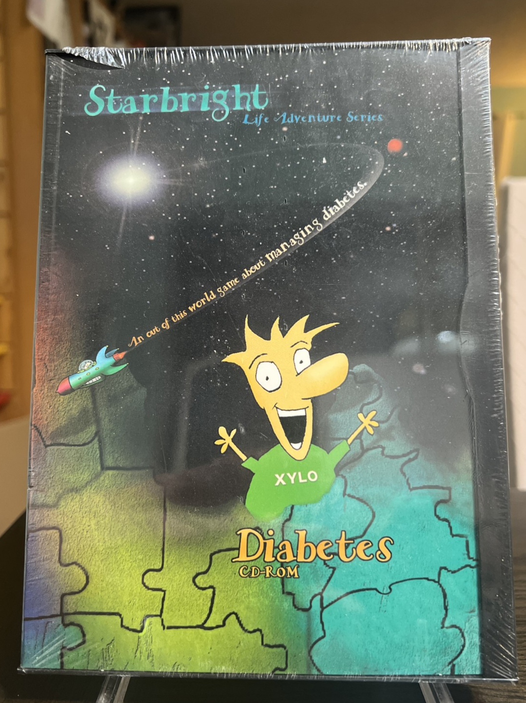 1998 SEALED STARBRIGHT LIFE ADVENTURE SERIES DIABETES CD-ROM Game PC Windows 95
