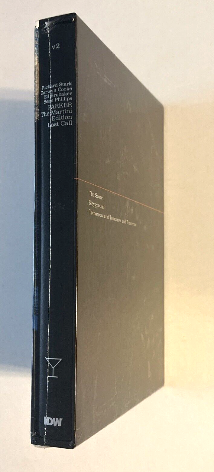 PARKER THE MARTINI EDITION LAST CALL IDW NEW & SEALED ED BRUBAKER DARWYN COOKE