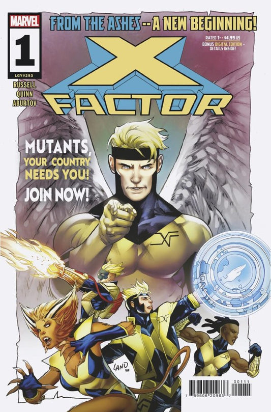 X-FACTOR #1 MAIN COVER MARVEL COMICS 2024
