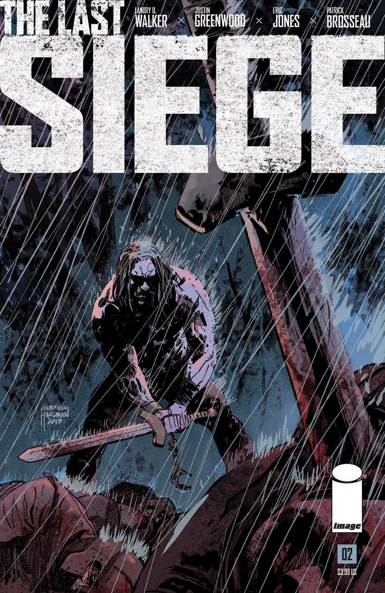 THE LAST SIEGE #2 LANDRY Q WALKER COVER B NM 1ST PRINT IMAGE 2018