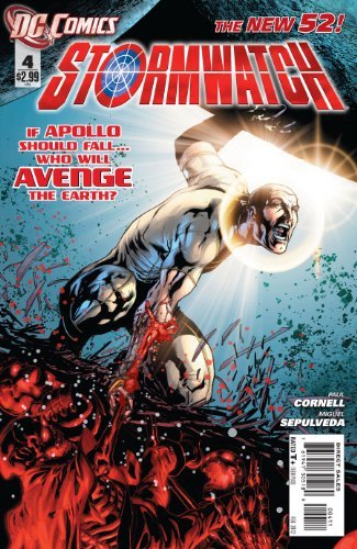 STORMWATCH VOL.5 #4 "THE EARTH IS BEING EATEN ALIVE" CORNELL NM 1ST PRINT